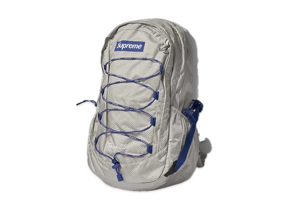 Supreme 2022ss Backpack "Silver"