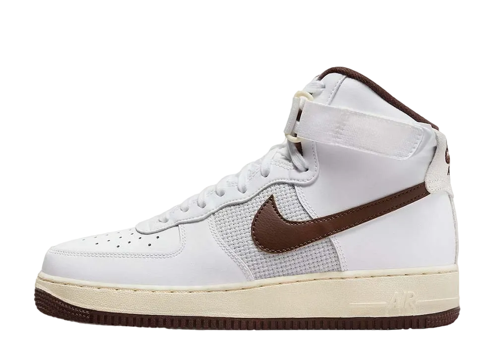 Nike Air Force 1 High "White and Light Chocolate"