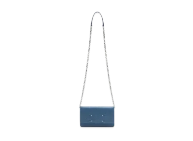Maison Margiela Large Chain Wallet "Blue Gray"