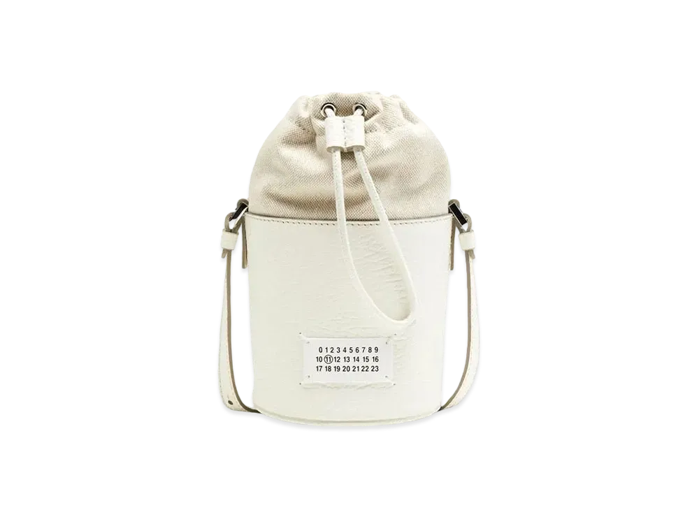 Maison Margiela 5AC Mini Bucket Bag "Ivory"