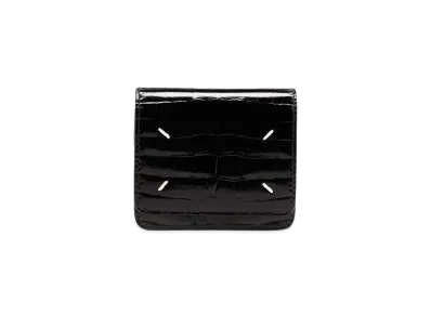 Maison Margiela Small Leather Chain Wallet "Black"