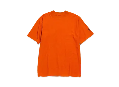 Needles S/S MOCK NECK TEE - COTTON PILE JERSEY "Orange"