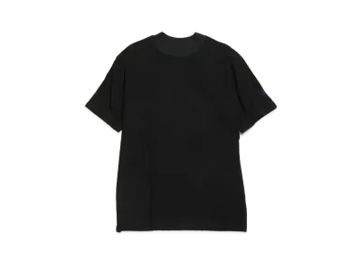 Needles S/S MOCK NECK TEE - COTTON PILE JERSEY "Black"