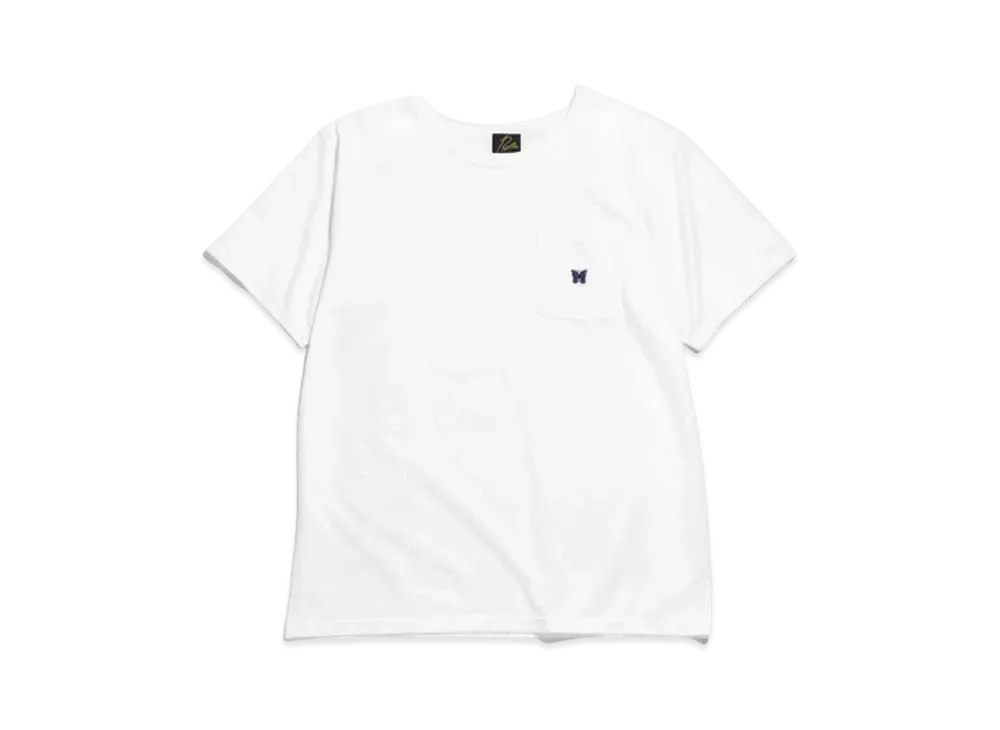Needles S/S CREW NECK TEE - PE/C JERSEY "White"