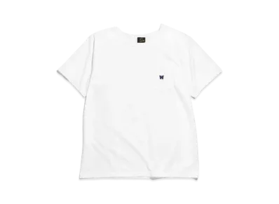 Needles S/S CREW NECK TEE - PE/C JERSEY "White"