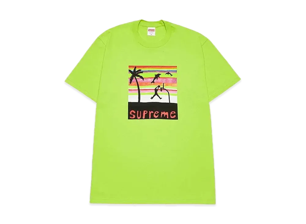 Supreme Dunk Tee "Bright Green"