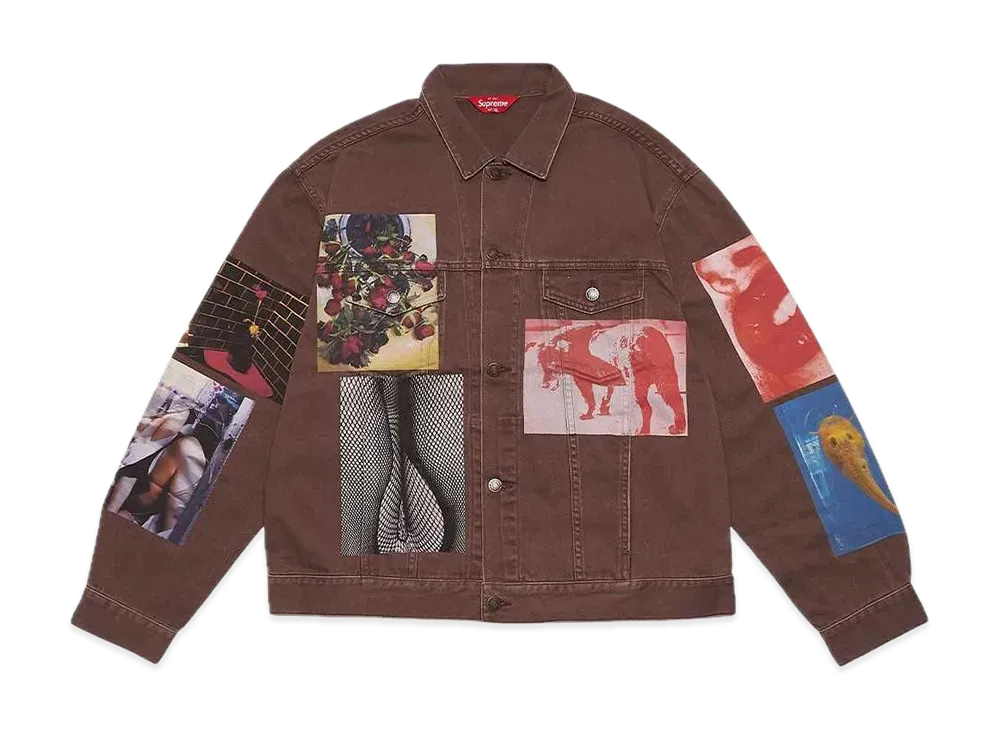 Supreme Daido Moriyama Denim Trucker Jacket "Brown"