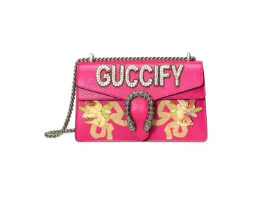 GUCCI Dionysus Small Shoulder Bag "Raspberry pink"