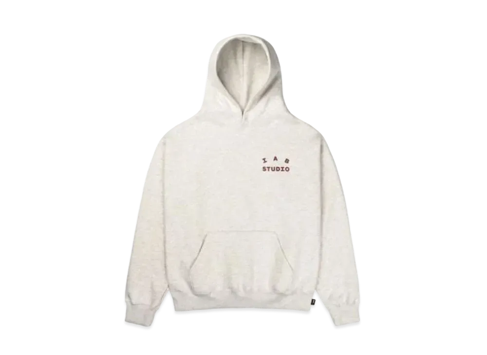 IAB Studio Hoodie "Oatmeal Burgundy"