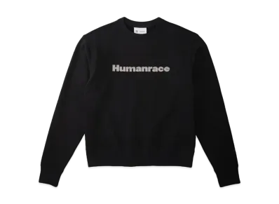 ADIDAS PHARRELL WILLIAMS BASIC CREW NECK SWEAT (GENDER NEUTRAL) "Black"