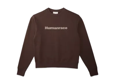 ADIDAS PHARRELL WILLIAMS BASIC CREW NECK SWEAT (GENDER NEUTRAL) "Brown"