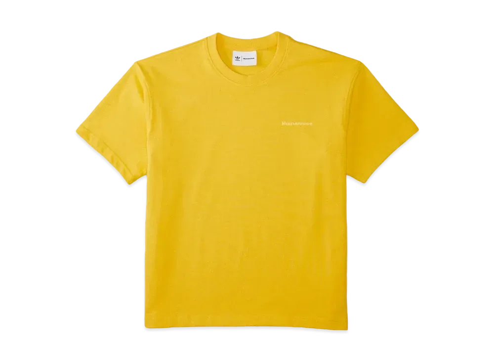 ADIDAS PHARRELL WILLIAMS BASIC T-SHIRT (GENDER NEUTRAL) "Bold Gold"