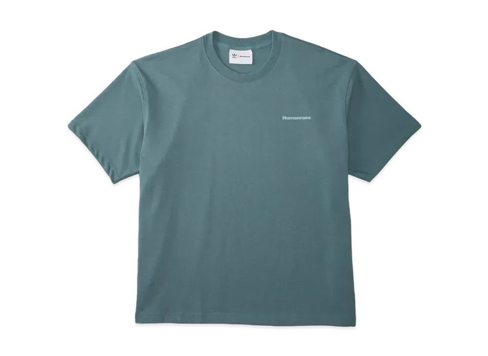 ADIDAS PHARRELL WILLIAMS BASIC T-SHIRT (GENDER NEUTRAL) "Hazy Emerald"