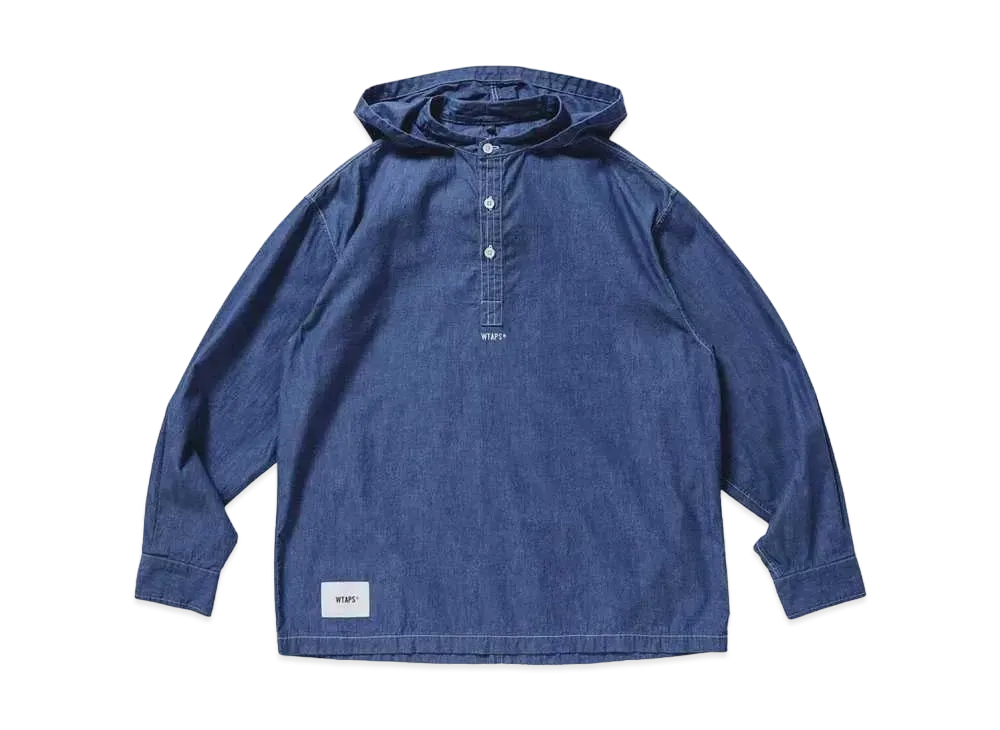Wtaps FALCONER / LS / COTTON. DENIM "Blue"