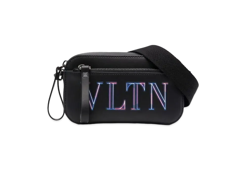 ヴァレンティノ ネオンVLTN レザー ショルダーバッグ 