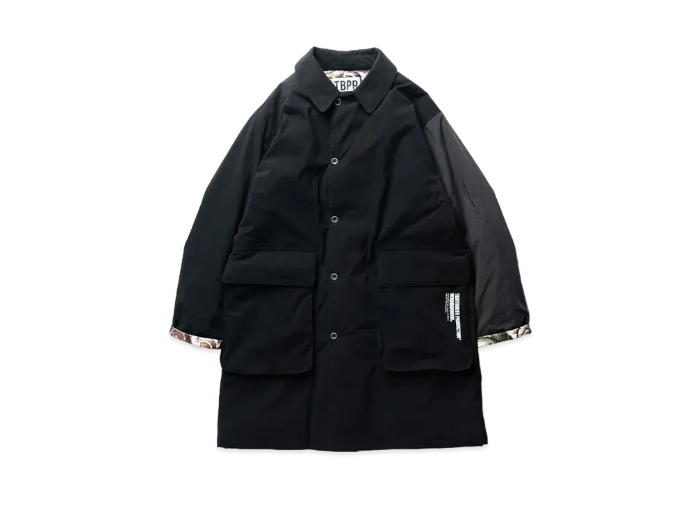 NEIGHBORHOOD x TIGHTBOOTH ISLEY PUFFY C-COAT "Black"