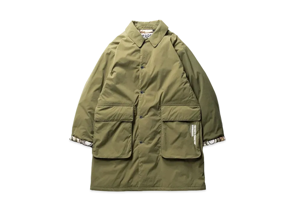 NEIGHBORHOOD x TIGHTBOOTH ISLEY PUFFY C-COAT "Olive"