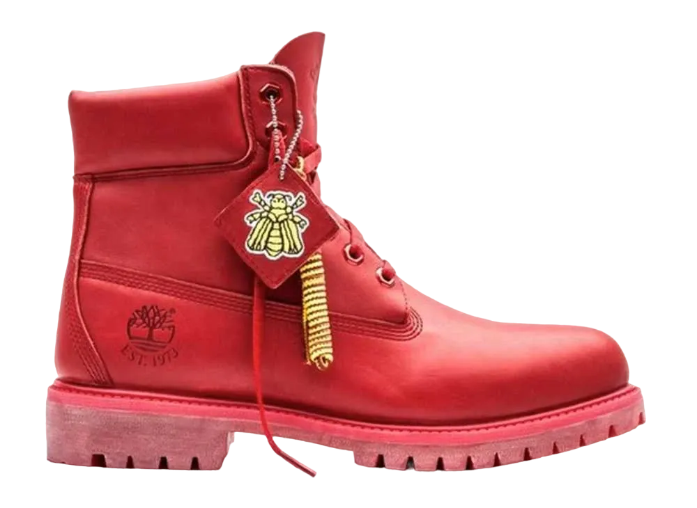 ビーライン × ティンバーランド 6 "レッド"