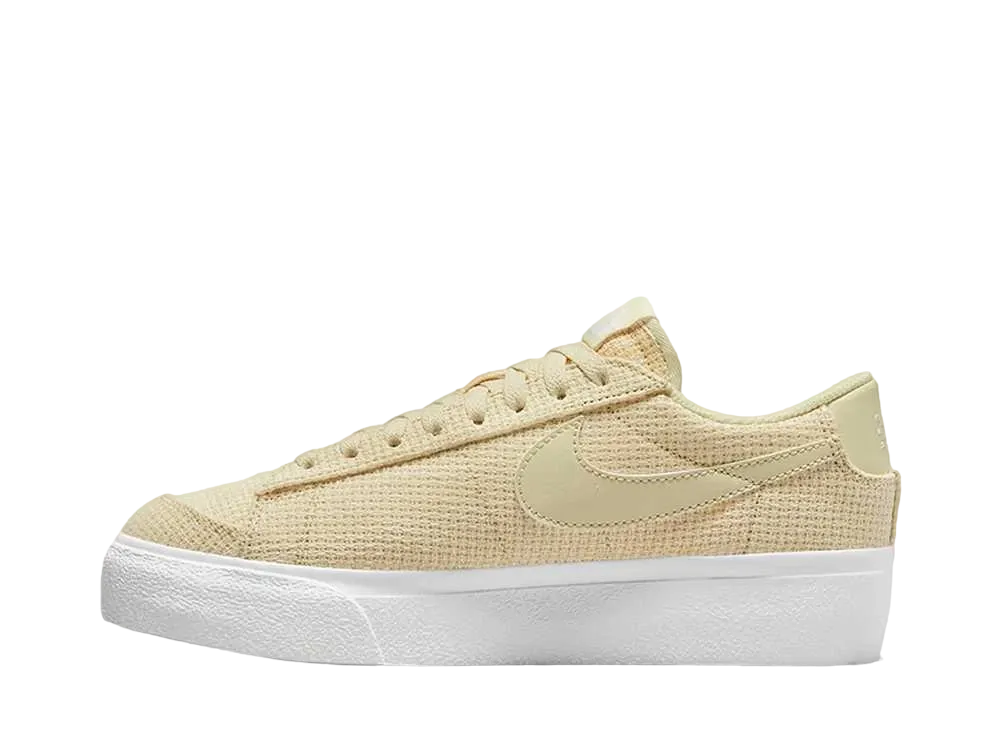 Nike Women's Blazer Low Platform"fossil/fossil"