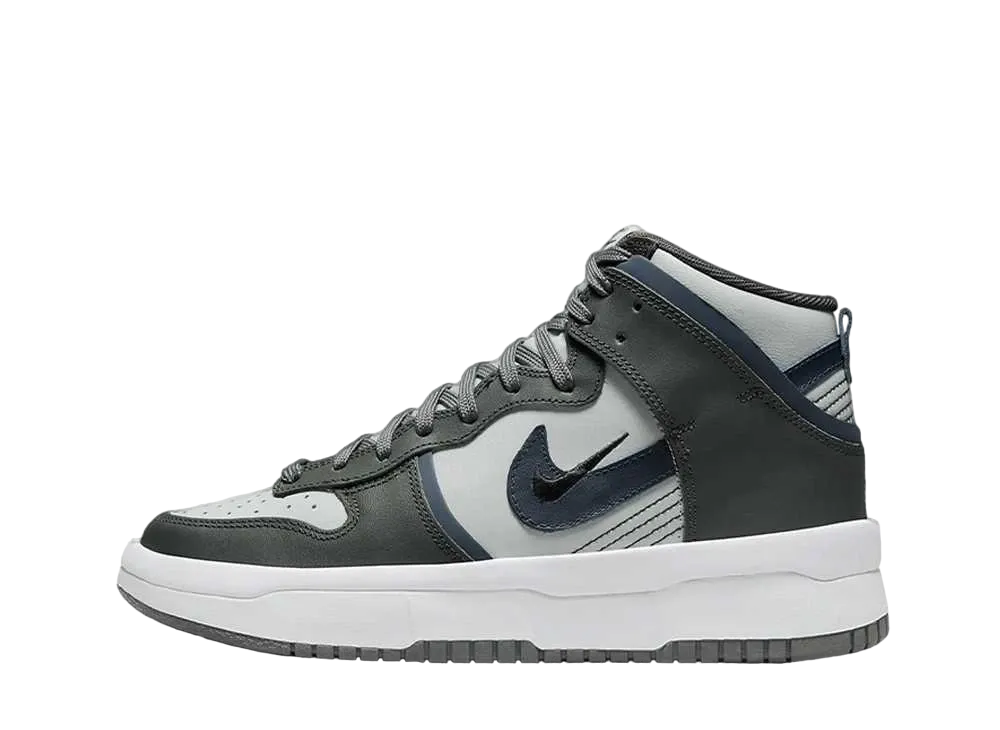 Nike Women's Dunk High UP "Iron Gray/Mid Night Navy"