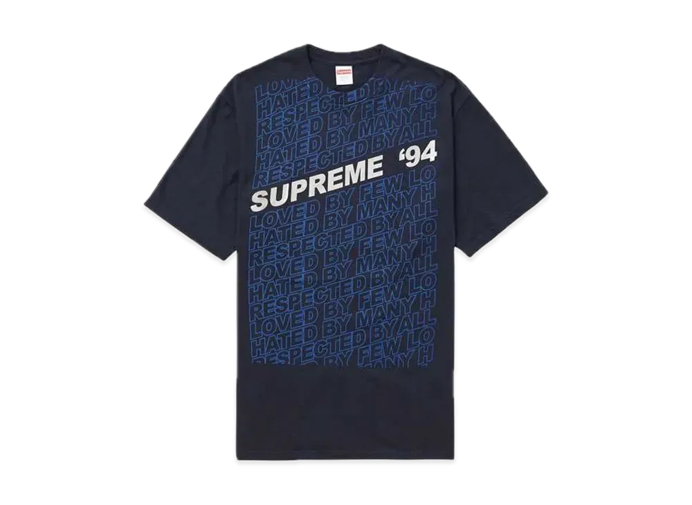 Supreme Respected Tee "Navy"