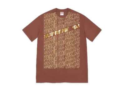 Supreme Respected Tee "Brown"