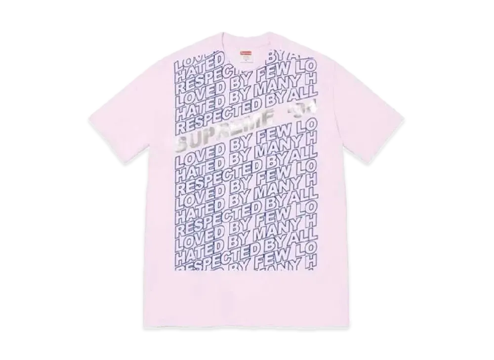 Supreme Respected Tee "Light Purple"