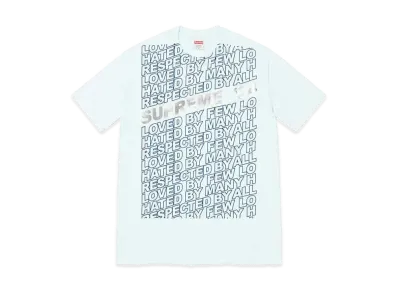 Supreme Respected Tee "Pale Blue
"