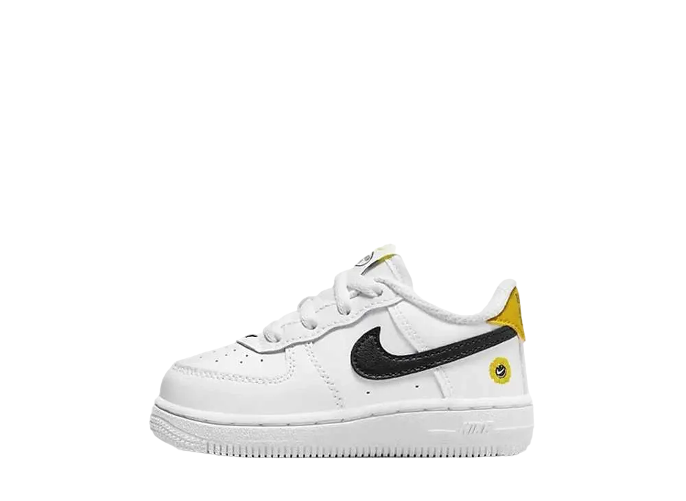 Nike TD Air Force 1 Low '07 LV8 "White/Black/Yellow"