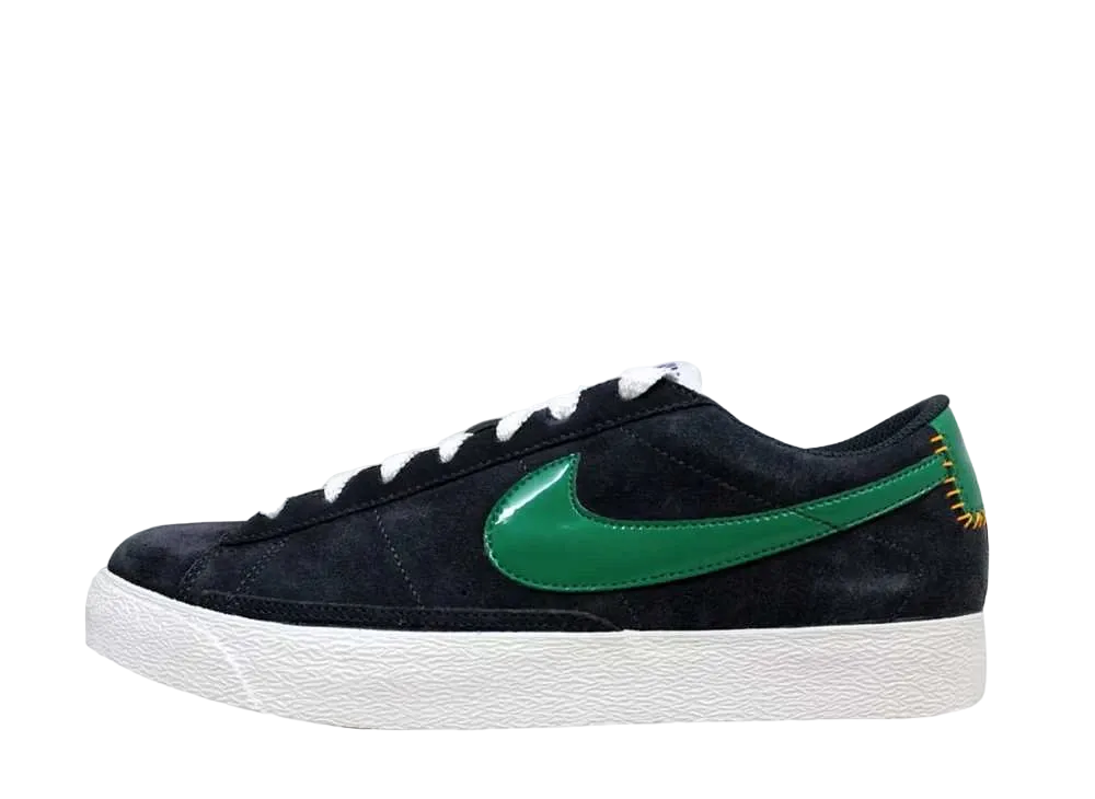 Nike Blazer Low "Anthracite/Pine Green-White-Varsity Purple"