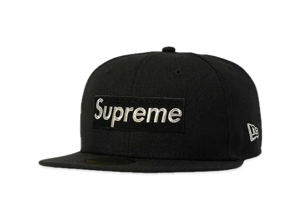 Supreme $1M Metallic Box Logo New Era® "Black"