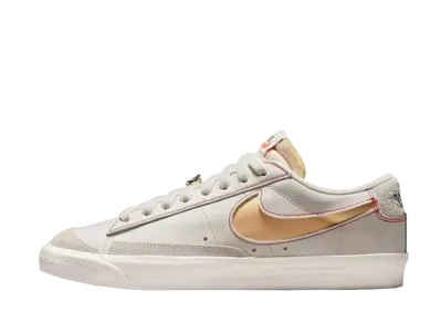 Nike Blazer Low 77 "Grey White Removable Swoosh"