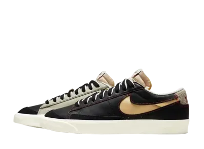 Nike Blazer Low 77 "Black Natural Removable Swoosh"