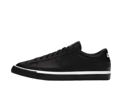 BLACK COMME des GARCONS × Nike SB Blazer Low "Black/White"