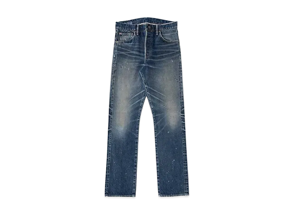 visvim SOCIAL SCULPTURE 16 DAMAGED-29 L30 "Indigo"