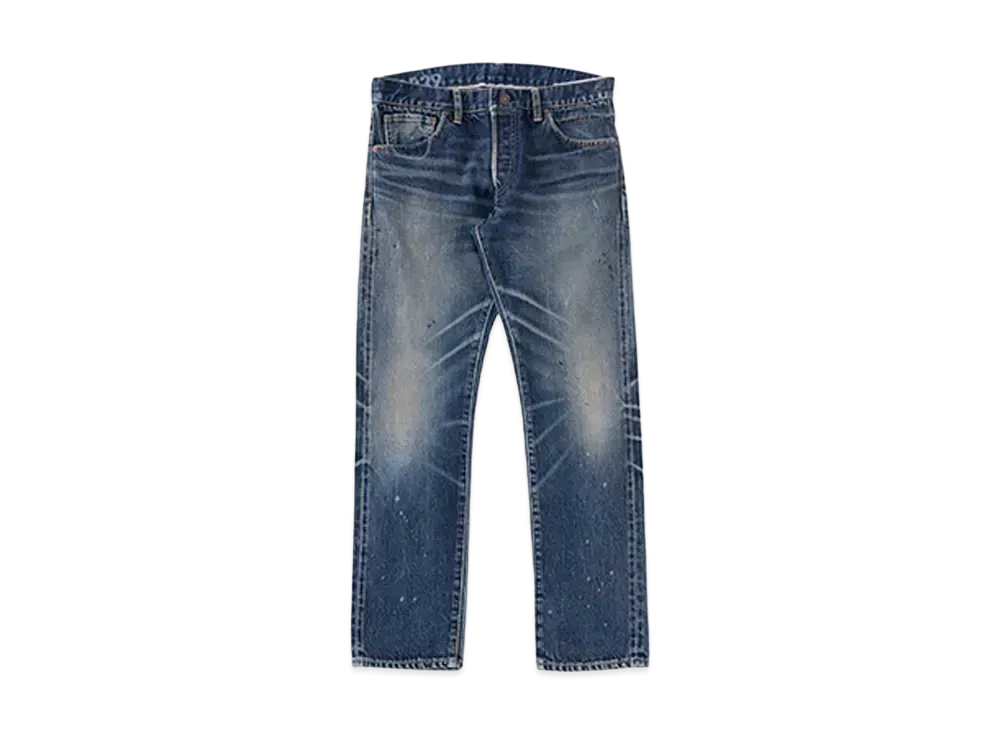 visvim SOCIAL SCULPTURE 10 DAMAGED-29 L28 "Indigo"