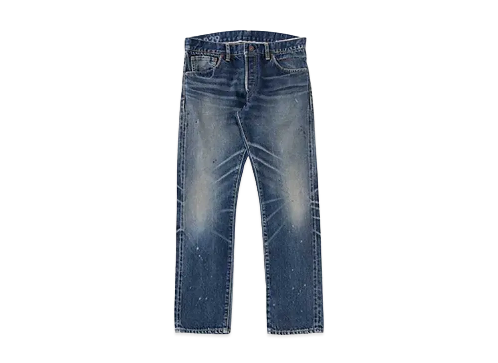 visvim SOCIAL SCULPTURE 10 DAMAGED-29 L30 "Indigo"