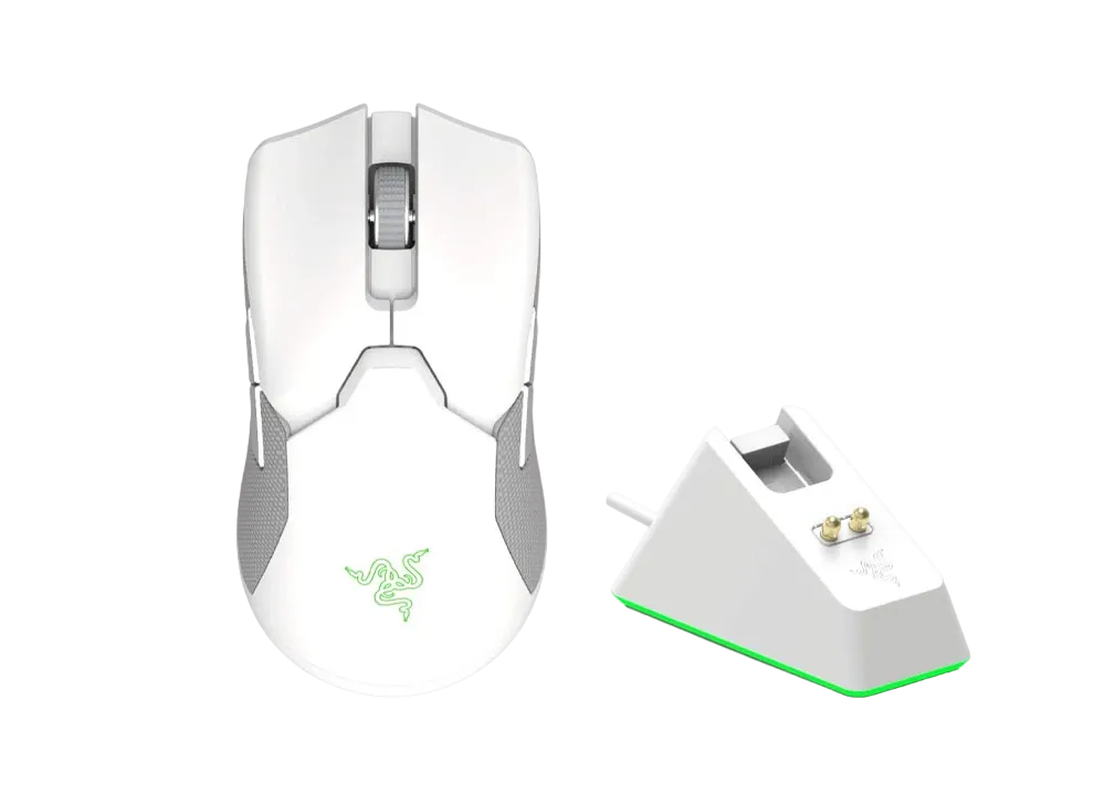 Razer Viper Ultimate with Charging Dock - "Mercury White" - ¥