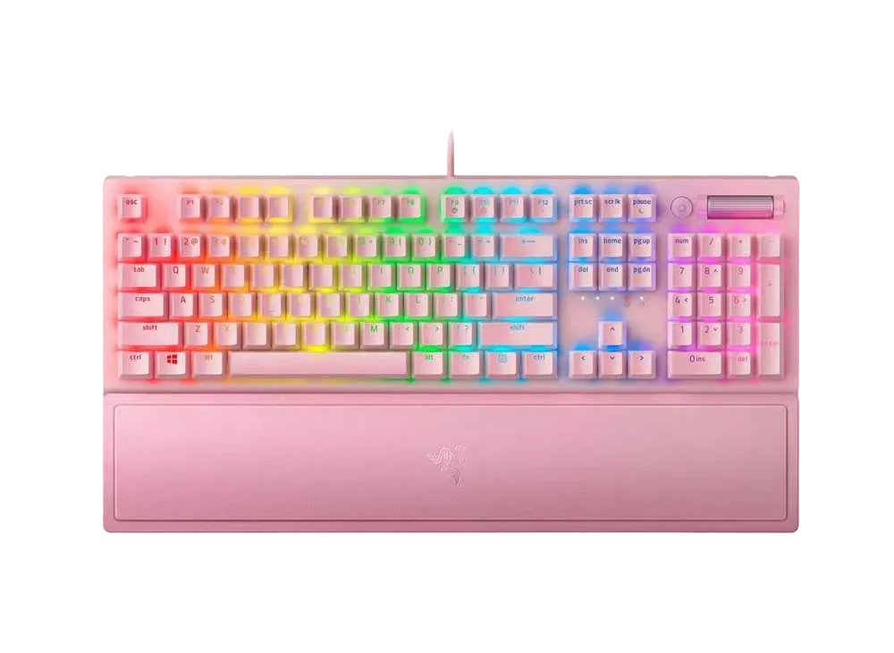 Razer BlackWidow V3 - Green Switch - US - "Quartz"