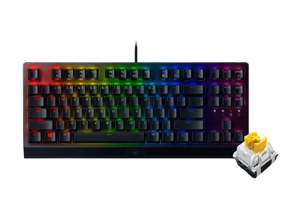 Razer BlackWidow V3 Tenkeyless - Yellow Switch - US - ¥