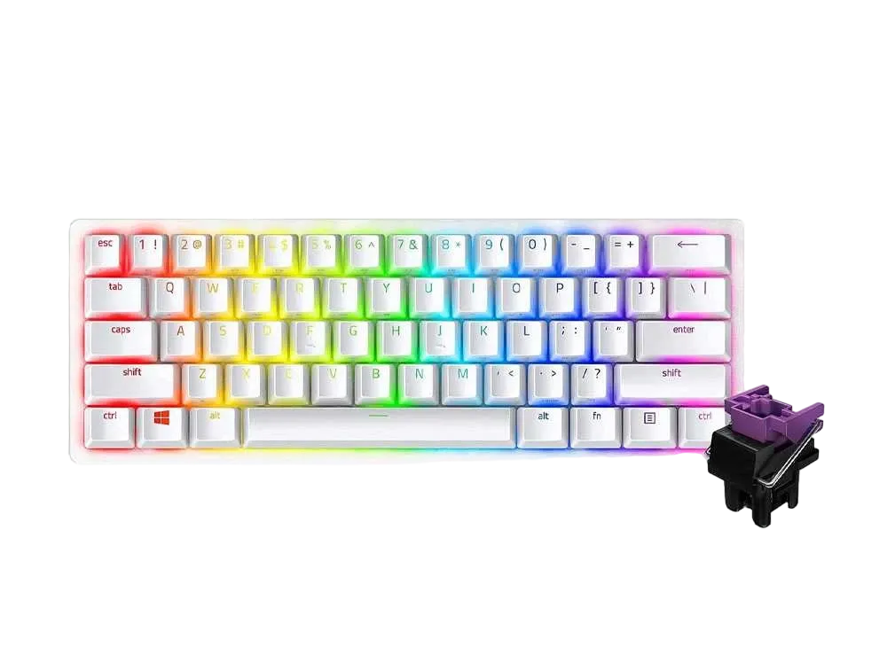 Razer Huntsman Mini - Clicky Optical Switch - US - "Mercury" - ¥