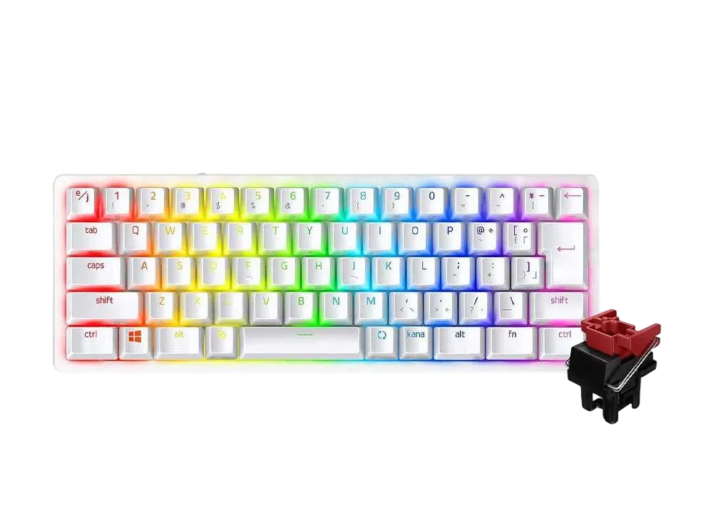 Razer Huntsman Mini - Linear Optical Switch - JP - "Mercury" - ¥