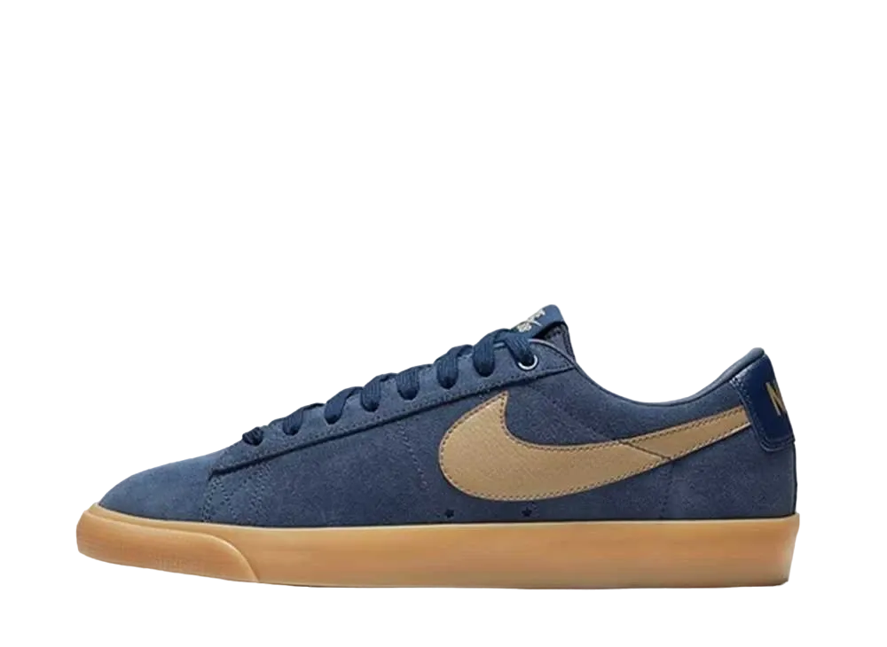 Nike SB Blazer Low GT "Navy Gum"