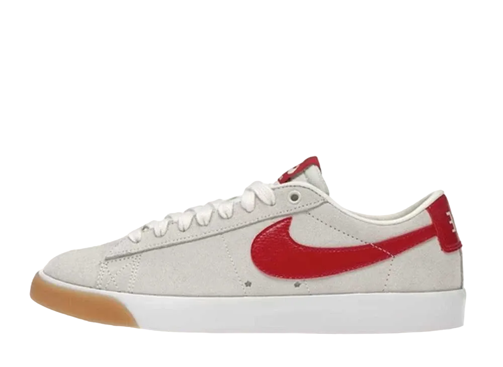Nike SB Blazer Low GT "Sail Cardinal Red"