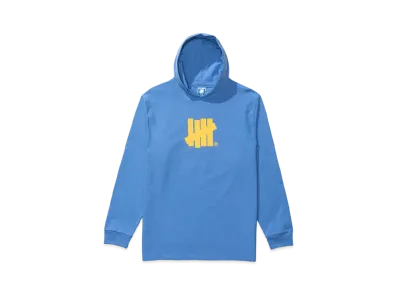 UNDEFEATED HOODED ICON L/S TEE - 10086 "Blue"