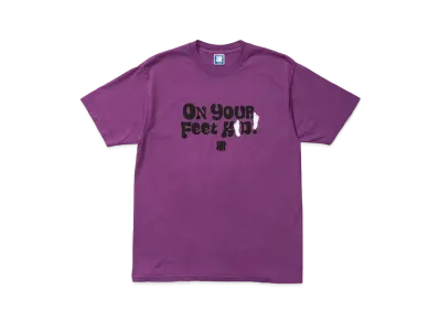 UNDEFEATED ON YOUR FEET S/S TEE - 80305 "Purple"