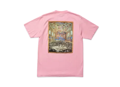 UNDEFEATED SISTINE CHAPEL S/S TEE - 80310 "Pink"