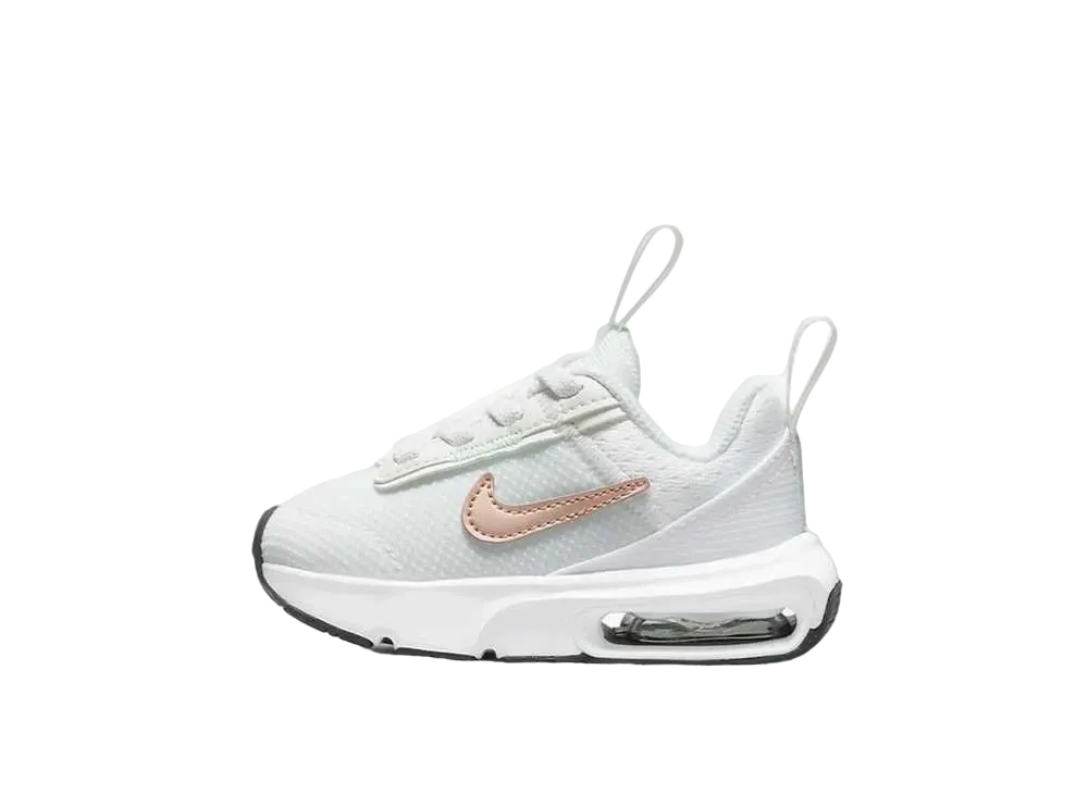 ナイキ TD エアマックス インターロック ライト "ホワイト/ミントフォーム/サミットホワイト/メタリックレッドブロンズ"(キッズ)