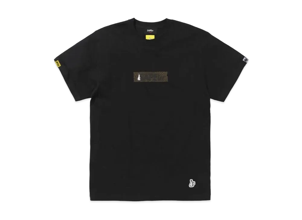 SAPEur x FR2 CHOCOLATE HEAD T-SHIRT"Black"