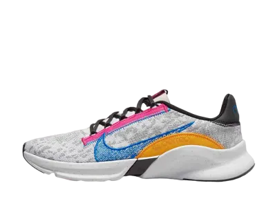 Nike SuperRep Go 3 Next Nature Flyknit "Light Smoke Grey/White/University Gold/Photo Blue"